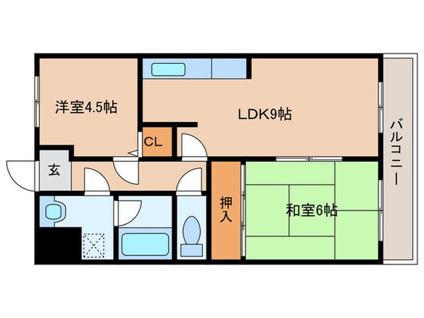 パディ・アイ・マンションの物件間取画像